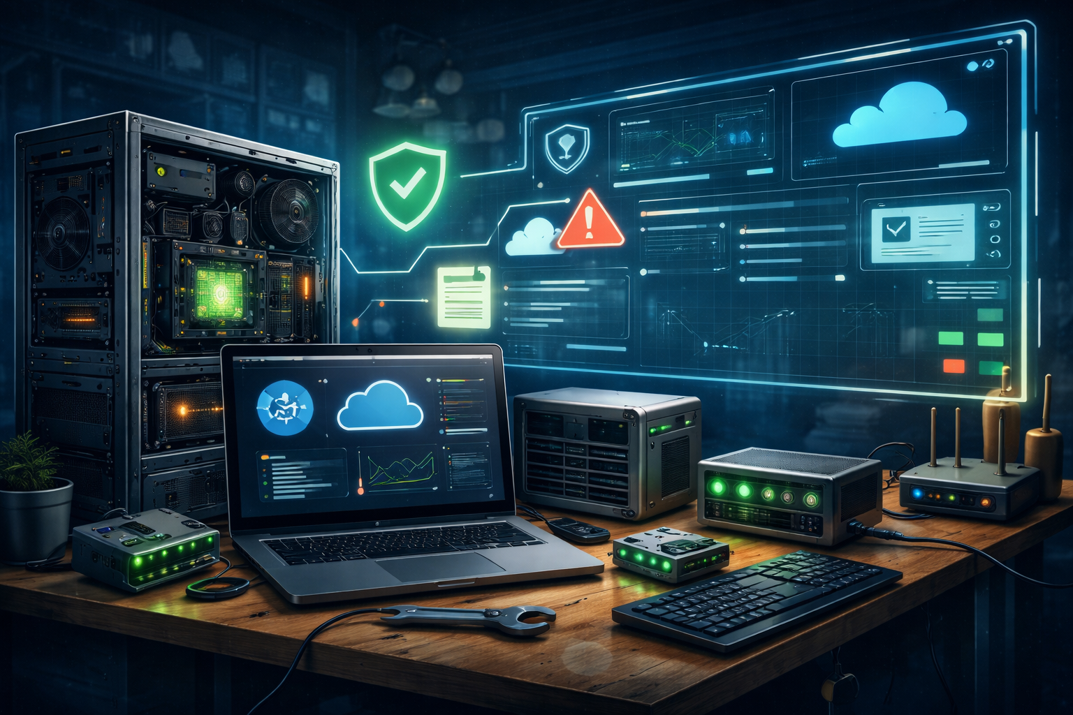 How I Turned My Home Lab into an AI-Assisted Monitoring and Automation Environment